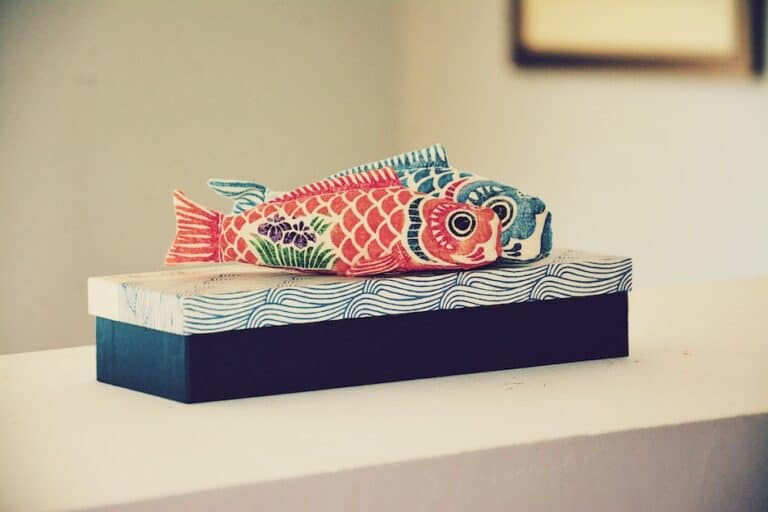 Japanese fish doll