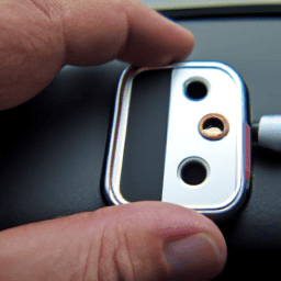How do you install a Mini Cooper phone handle?