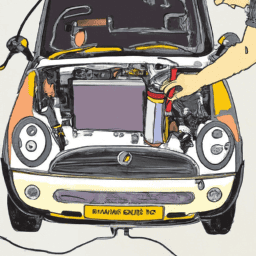 How do you change the battery in a 2006 Mini Cooper?