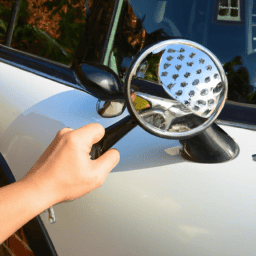 How do you change a wing mirror on a Mini Cooper?