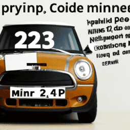 How do I fix the code P2187 on my Mini Cooper?