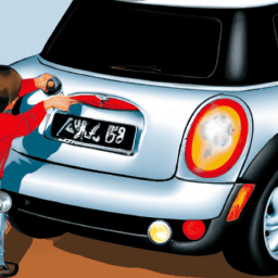 How do you change a tail light on a Mini Cooper?