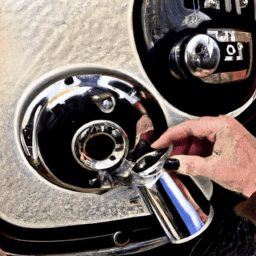 How do you change the gas cap on a Mini Cooper?