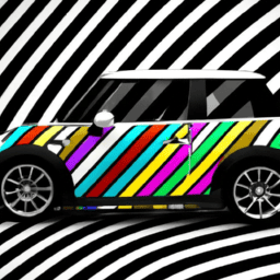 How do you put racing stripes on a Mini Cooper?