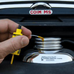 How do you check the oil on a 2015 Mini Cooper?