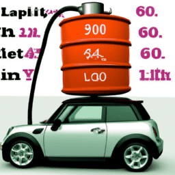 How much fuel does a Mini Cooper hold?