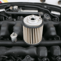 Where is the oil filter on a 2005 Mini Cooper?