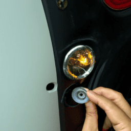 How do you install a door light on a Mini Cooper?