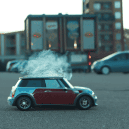 Why is my Mini Cooper smoking from Hood?