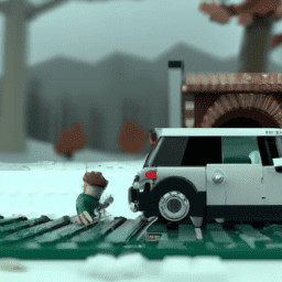 How many pieces are in the Mini Cooper Lego?