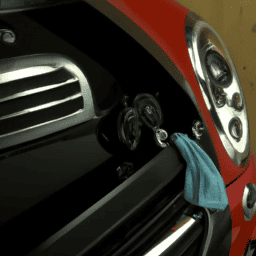 How do you open the hood on a 2007 Mini Cooper?